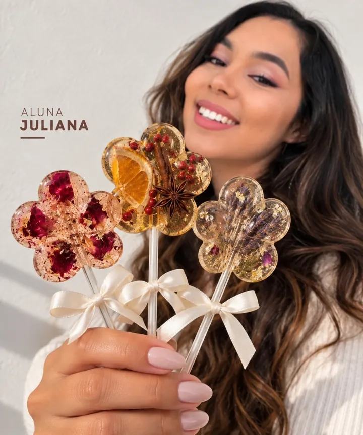 Pirulitos da aluna Juliana